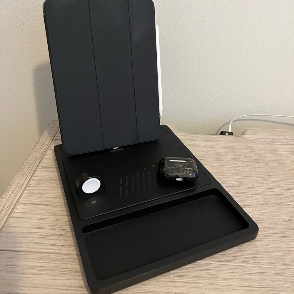 Nyte stand wireless charging station.